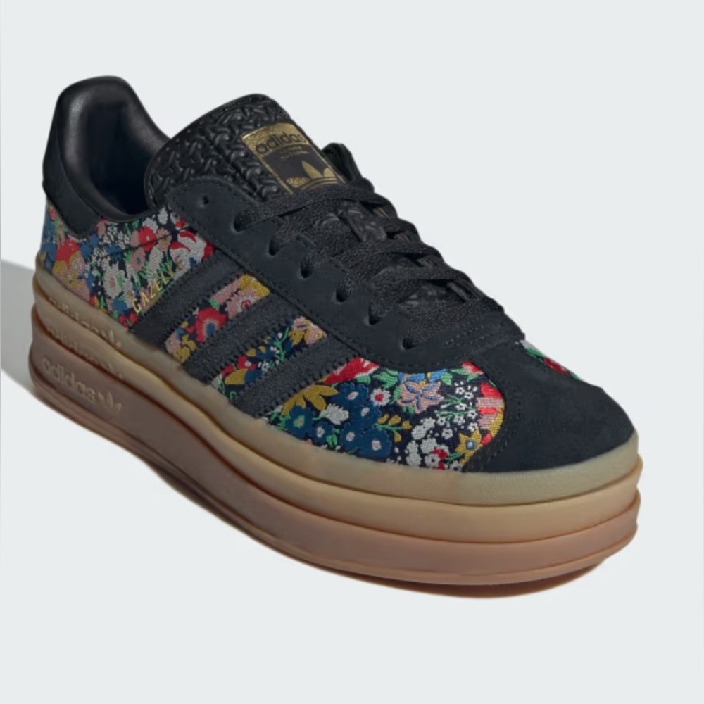 Adidas GAZELLE BOLD X LIBERTY LONDON limited edition